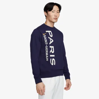 Nike Тениска с дълги ръкави PSG M NSW CLUB CRW FT GX 