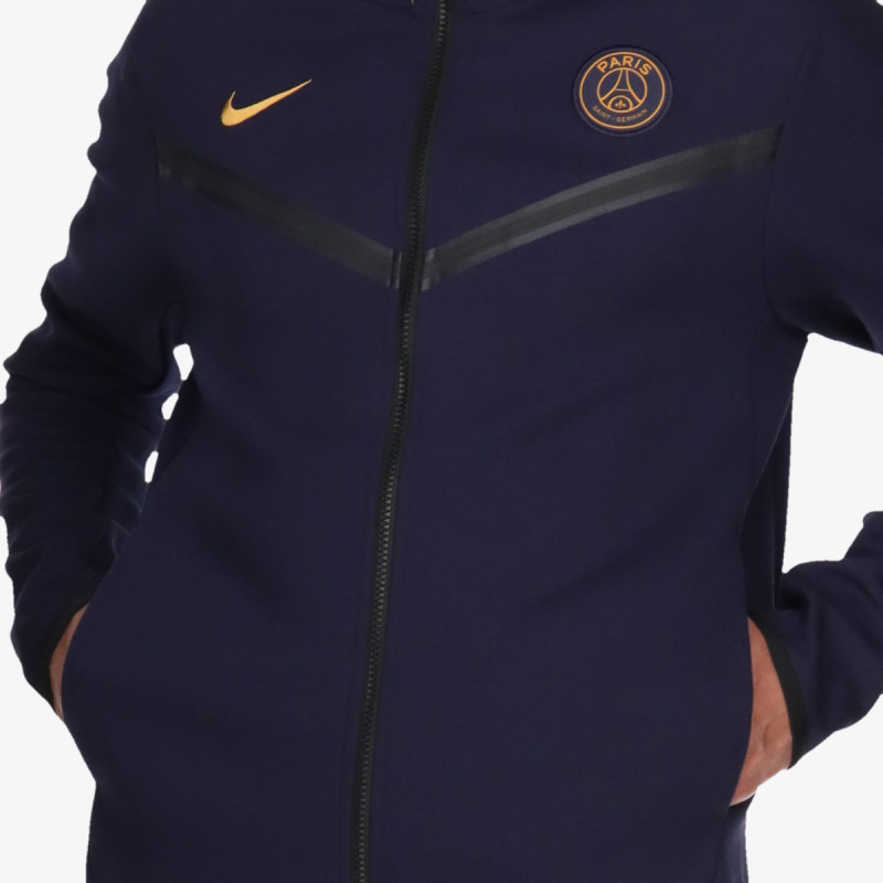 Nike PSG MNSW TCH FLC HOODIE FZWR 