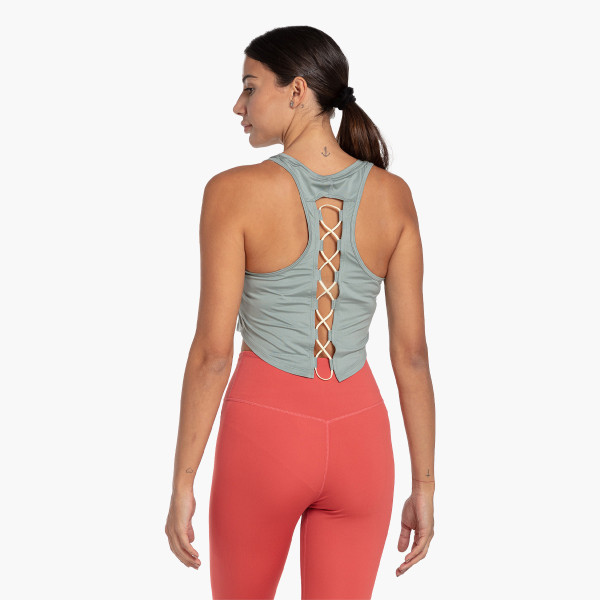 Nike Къса блуза W NK ONE DF CROP TANK NVLTY 