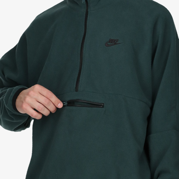 Nike Суитшърт M NK CLUB+ PLR LS HZ TOP 