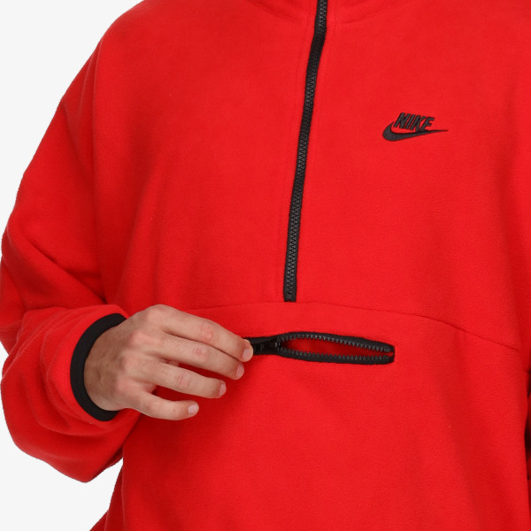 Nike Суитшърт M NK CLUB+ PLR LS HZ TOP 