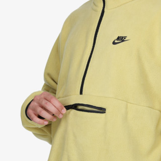 Nike Суитшърт M NK CLUB+ PLR LS HZ TOP 