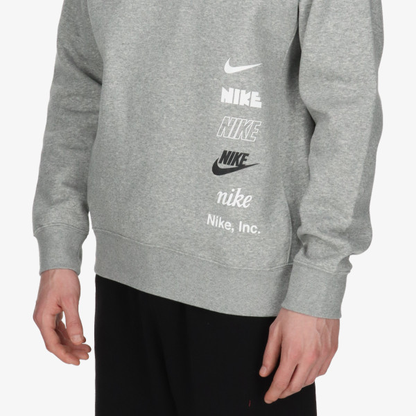 Nike Тениска с дълги ръкави M NK CLUB + BB CREW MLOGO 