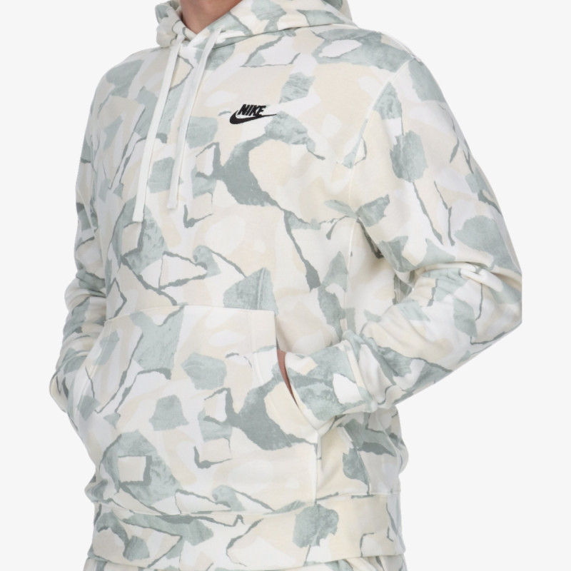 Nike M NK CLUB+ FT PO HOODIE AOP 