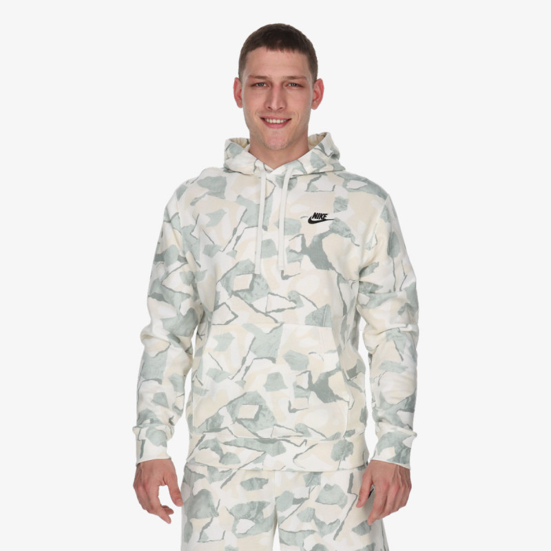 Nike M NK CLUB+ FT PO HOODIE AOP 