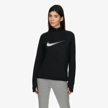 NIKE Тениска с дълги ръкави W NK DF SWOOSH HBR HZ 