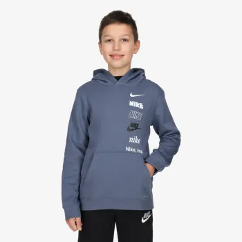 NIKE Суитшърт B NSW PO HOODIE BB MLOGO 