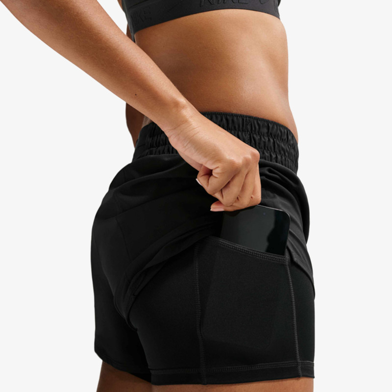 Nike W NK ONE DF MR 3IN 2N1 SHORT 