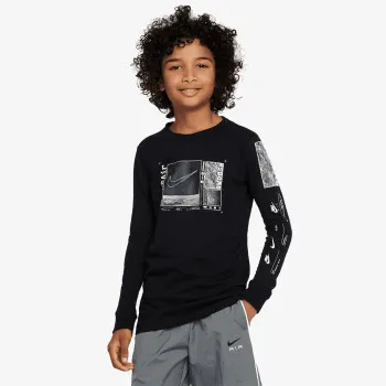 NIKE Тениска с дълги ръкави B NSW LS TEE CREATE PACK S23 