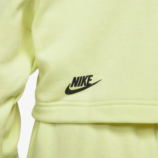 Nike W NSW FLC PO HOODIE CROP DNC 