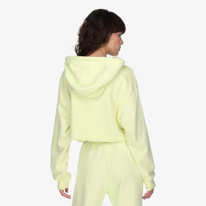 Nike W NSW FLC PO HOODIE CROP DNC 