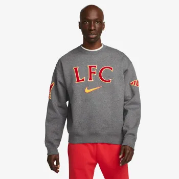 NIKE Тениска с дълги ръкави LFC M NK SOLO SWSHHW BBCREW GX 