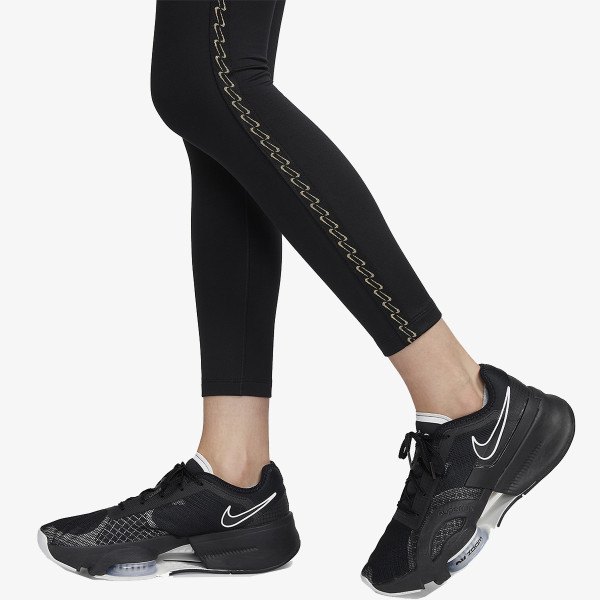 Nike Клин W NK ONE TF HR 7/8 TIGHT MTLC 