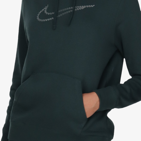 Nike W NSW PE CLB FLC SHINE OS PO 