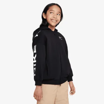 Nike Суитшърт G NSW CLUB FLC AIR HD FZ LS 