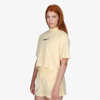 Nike Тениска W NSW MOCK SS TEE TRRY MS 