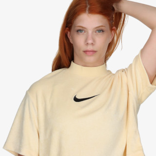 Nike Тениска W NSW MOCK SS TEE TRRY MS 