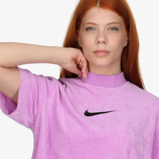 Nike Тениска W NSW MOCK SS TEE TRRY MS 