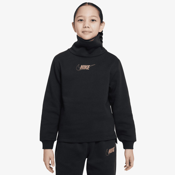 Nike G NSW CLUB FLC FNL LS TOP SHNE 