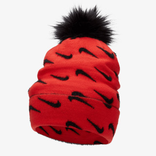 Nike Шапка K NK PEAK BEANIE POM 