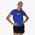 Nike Тениска W NK ONE SWSH HBR DF SS TOP 