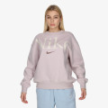 Nike Суитшърт W NSW PHNX FLC OS LOGO CREW 