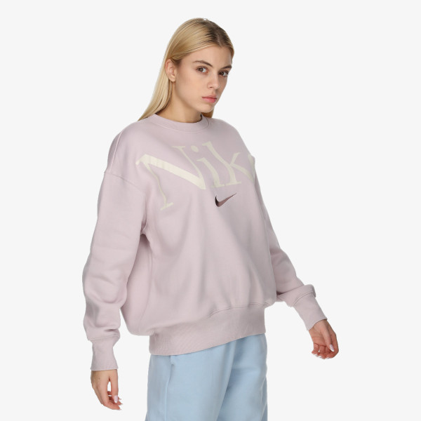 Nike Тениска с дълги ръкави W NSW PHNX FLC OS LOGO CREW 