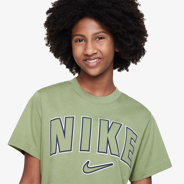 Nike Тениска G NSW TEE SS BOXY PRNT 