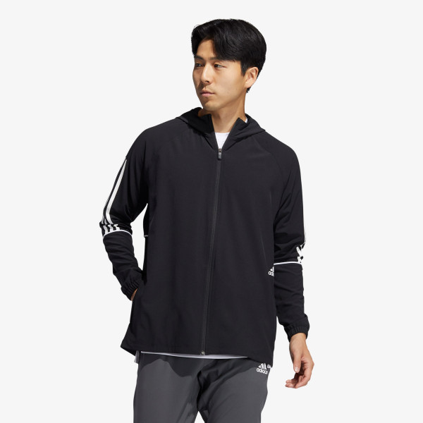 adidas PLAYER 3-STRIPES WINDBREAKER 