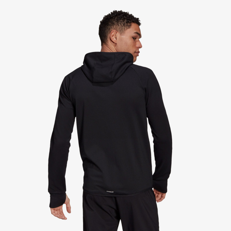 adidas DESIGNED TO MOVE MOTION FULL-ZIP AEROREADY 
