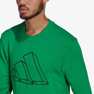 adidas M FI GFX CREW 
