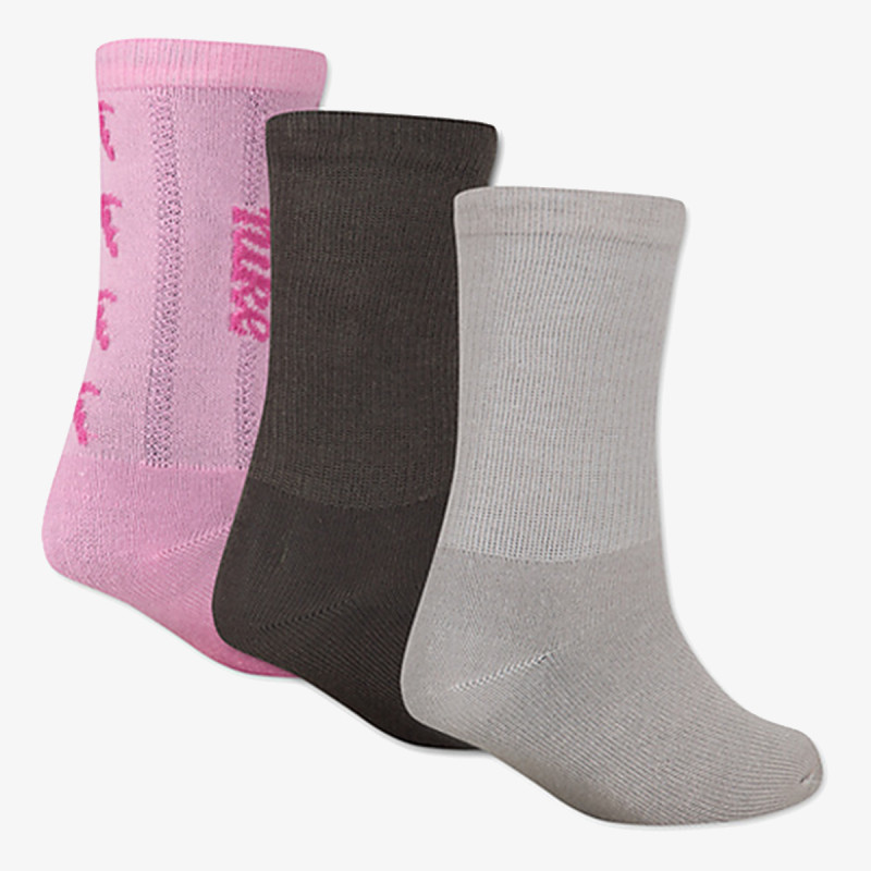 Nike NHG 3PK JUXTA-GIRL CREW SOCK 