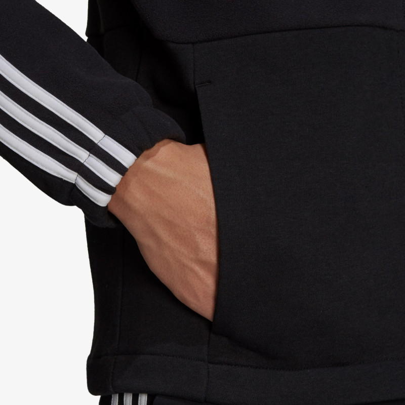 adidas ESSENTIALS POLAR FLEECE FULL ZIP 