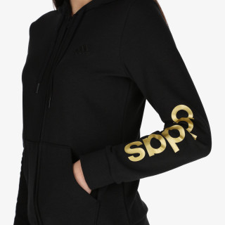 adidas ESSENTIALS LOGO FULL-ZIP 