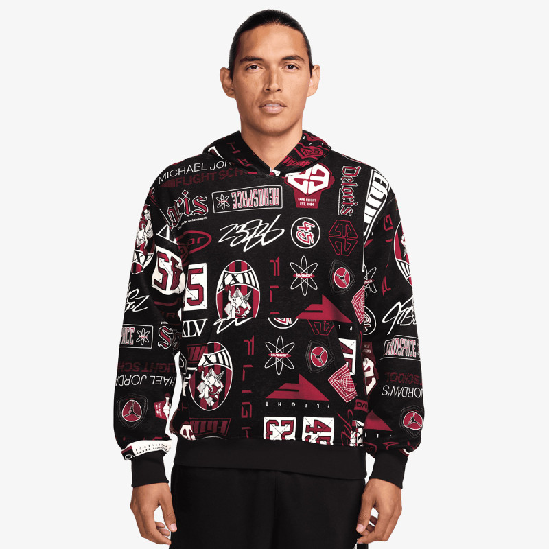 Nike M J ESS AOP FLC PO 