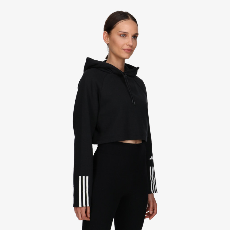 adidas Train Essentials Train Cotton 3-Stripes Hoodie 
