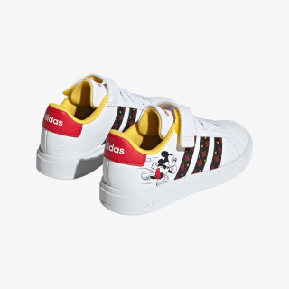 adidas adidas x Disney Grand Court Mickey Hook-and-Loop Shoes 