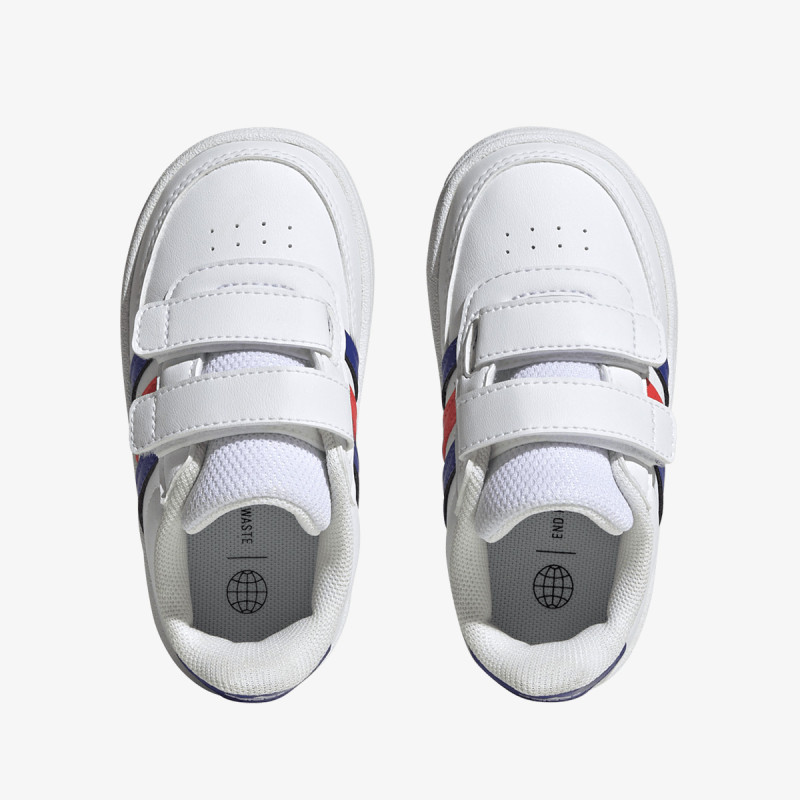 adidas Breaknet Lifestyle Court Two-Strap Hook-and-Loop Shoes 