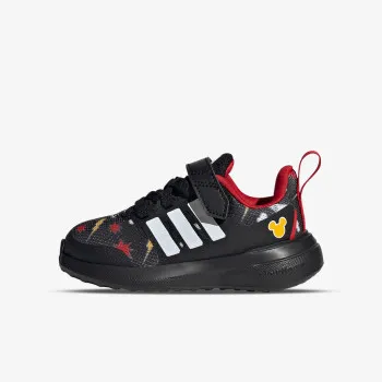 adidas Маратонки adidas x Disney FortaRun 2.0 Mickey Cloudfoam Elastic Lace Top Strap Shoes 