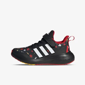 adidas Маратонки adidas x Disney FortaRun 2.0 Mickey Cloudfoam Elastic Lace Top Strap Shoes 