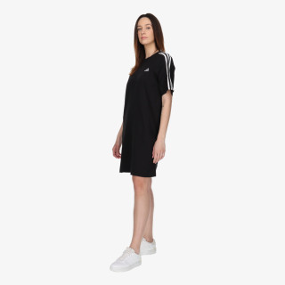 adidas Рокля Essentials 3-Stripes Single Jersey Boyfriend Tee Dress 