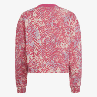 adidas Тениска с дълги ръкави Future Icons Allover Print Sweatshirt 