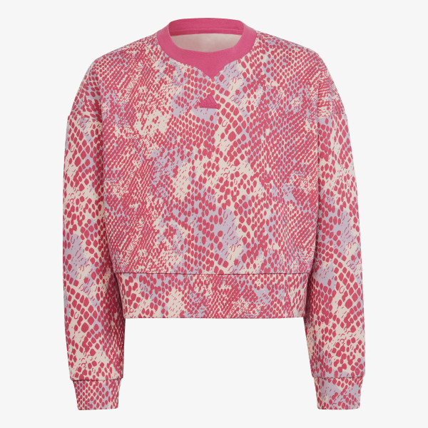 adidas Тениска с дълги ръкави Future Icons Allover Print Sweatshirt 