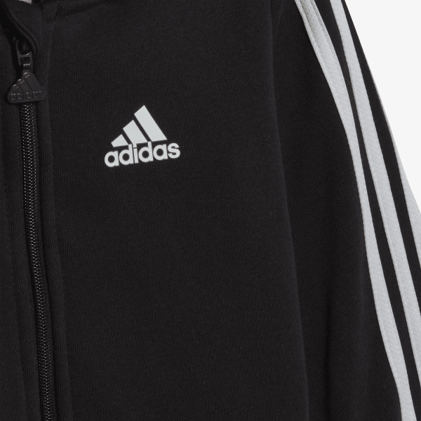 adidas Essentials Full-Zip Hooded Jogger Set 