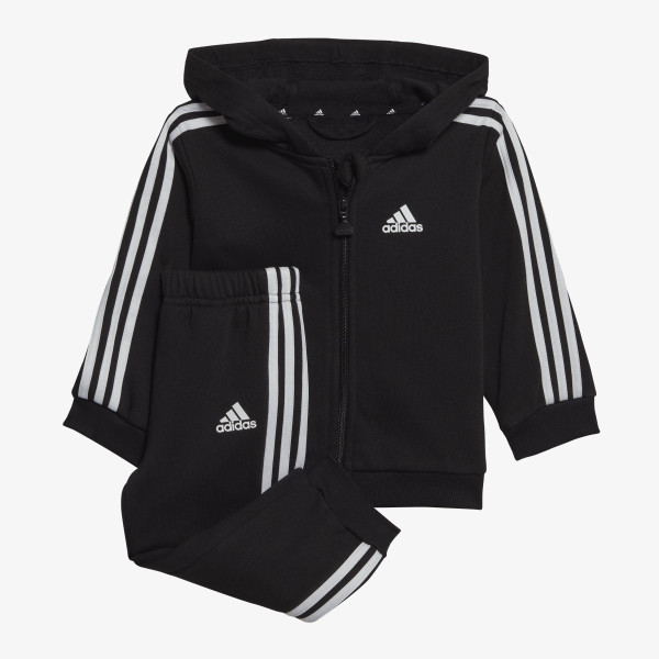 adidas Essentials Full-Zip Hooded Jogger Set 