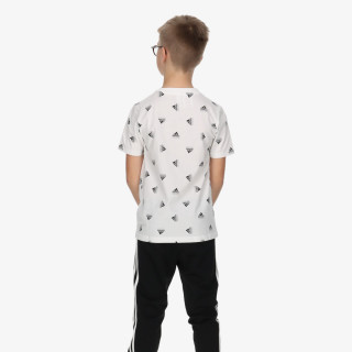 adidas Brand Love Allover Print T-Shirt 