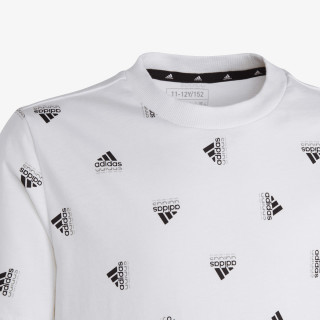 adidas Brand Love Allover Print T-Shirt 