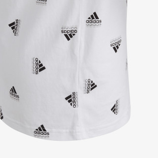 adidas Brand Love Allover Print T-Shirt 