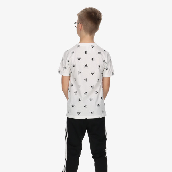 adidas Brand Love Allover Print T-Shirt 