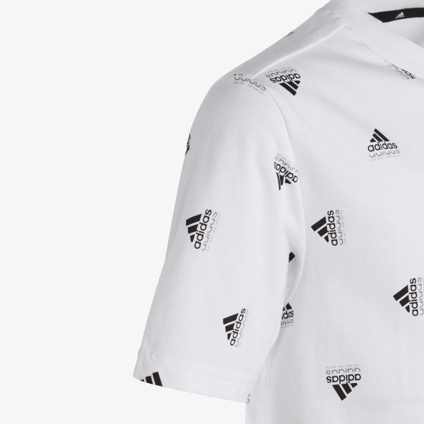 adidas Brand Love Allover Print T-Shirt 